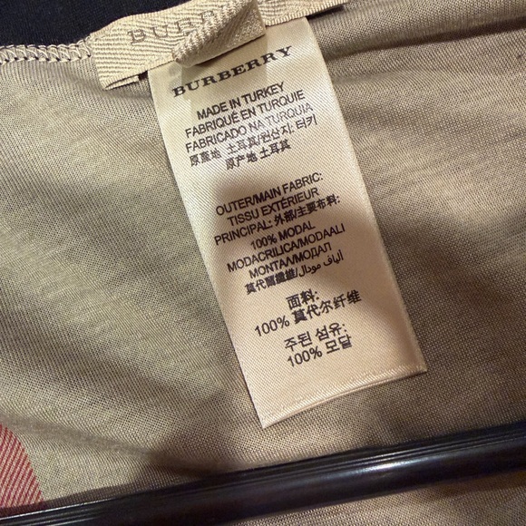 Burberry black & plaid cardigan - Picture 12 of 12